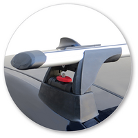 Prorack Black 2 Bar Aero Through Bar kit to suit BMW 4 Series 2dr Coupe (2014 - 7/2017)