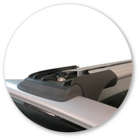 Prorack Silver 2 Bar Aero Rail Bar kit to suit Nissan Qashqai 5dr SUV (2014 - 2022)