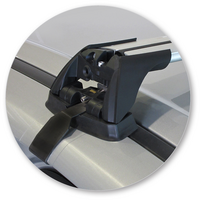 Prorack Black 2 Bar Aero Flush Bar kit to suit Ford Kuga 5dr SUV (2013 - 2020)