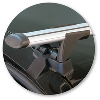 Prorack Black 2 Bar Aero Through Bar kit to suit Opel Insignia 4dr Sedan (2009 - 2017)