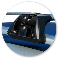 Prorack Silver 2 Bar Aero Flush Bar kit to suit Renault Koleos 5dr SUV (5/2014 - 2017)