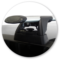 Prorack Black 2 Bar Aero Through Bar kit to suit Nissan X-Trail 5dr SUV (2014 - 12/2022)