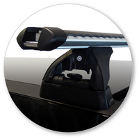 Prorack Black 2 Bar Heavy Duty Through Bar kit to suit Nissan X-Trail 5dr SUV (2014 - 12/2022)