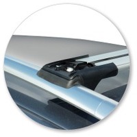 Prorack Silver 2 Bar Aero Rail Bar kit to suit Skoda Superb 5dr Wagon (2009 - 2015)