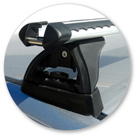 Prorack Silver 2 Bar Heavy Duty Through Bar kit to suit Mazda Axela 4dr Sedan (2014 - Current)