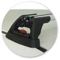 Prorack Silver 2 Bar Aero Flush Bar kit to suit Subaru Impreza WRX/STI 5dr Hatch (2012 - 5/2022)