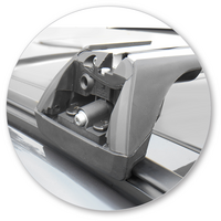 Prorack Black 2 Bar Aero Flush Bar kit to suit BMW 3 Series 5dr Wagon (2012 - 2/2019)