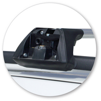 Prorack Black 2 Bar Aero Flush Bar kit to suit Dodge Journey 5dr SUV (2008 - 2017)