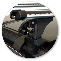 Prorack Silver 2 Bar Heavy Duty Through Bar kit to suit Nissan Altima 4dr Sedan (2013 - Current)