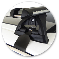 Prorack Black 2 Bar Heavy Duty Through Bar kit to suit Lexus GS 4dr Sedan (2012 - 2020)