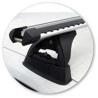 Prorack Black 2 Bar Heavy Duty Through Bar kit to suit BMW 1 Series F20 5dr Hatch (9/2011 - 7/2019)