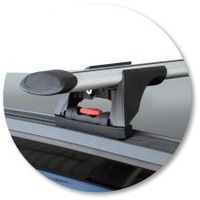 Prorack Silver 2 Bar Aero Through Bar kit to suit Great Wall X200 5dr SUV (11/2009 - Current)