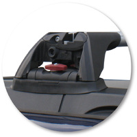 Prorack Silver 2 Bar Aero Flush Bar kit to suit Great Wall X200 5dr SUV (6/2011 - Current)