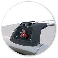 Prorack Silver 2 Bar Aero Flush Bar kit to suit Citroen C4 Grand Picasso 5dr MPV (2014 - 2017)