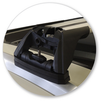 Prorack Black 2 Bar Aero Flush Bar kit to suit Honda HR-V 5dr SUV (2015 - 5/2022)