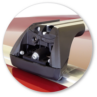 Prorack Black 2 Bar Aero Flush Bar kit to suit Lexus NX 5dr SUV (2015 - 2021)