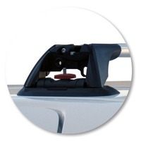 Prorack Silver 2 Bar Aero Flush Bar kit to suit Volkswagen Caddy SWB 4dr Van (12/2004 - 5/2020)