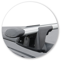Prorack Silver 2 Bar Aero Through Bar kit to suit Mercedes-Benz Viano 4dr Van (2014 - Current)