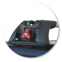 Prorack Silver 2 Bar Aero Flush Bar kit to suit Suzuki Grand Vitara 5dr SUV (2013 - Current)