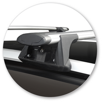 Prorack Black 2 Bar Aero Through Bar kit to suit Haval H2 5dr SUV (2017 - Current)