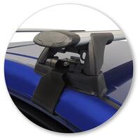 Prorack Black 2 Bar Aero Through Bar kit to suit Toyota Prius 5dr Hatch (4/2016 - Current)