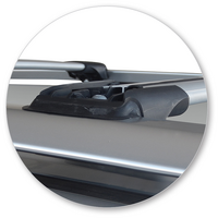 Prorack Silver 2 Bar Aero Rail Bar kit to suit Haval H9 5dr SUV (2016 - Current)