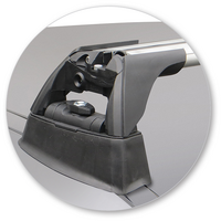 Prorack Black 2 Bar Aero Flush Bar kit to suit Mercedes-Benz E-Class W213 4dr Sedan (6/2016 - Current)