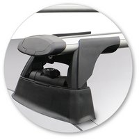 Prorack Silver 2 Bar Aero Through Bar kit to suit Mercedes-Benz E-Class W213 4dr Sedan (6/2016 - Current)