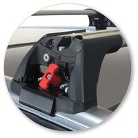 Prorack Silver 2 Bar Aero Flush Bar kit to suit Volkswagen Passat 5dr Wagon (5/2015 - Current)