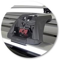 Prorack Silver 2 Bar Aero Flush Bar kit to suit Lexus LX 5dr SUV (2016 - 3/2022)