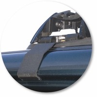 Prorack Silver 2 Bar Aero Flush Bar kit to suit Isuzu Bighorn 5dr SUV (1992 - 2002)