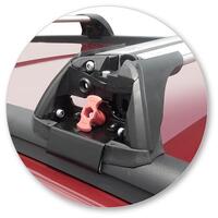 Prorack Silver 2 Bar Aero Flush Bar kit to suit Ford Mondeo 5dr Wagon (2015 - Current)