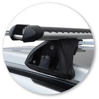 Prorack Black 2 Bar Heavy Duty Through Bar kit to suit Ford Ranger Wildtrak 4dr Ute (2012 - 6/2022)