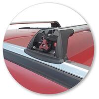 Prorack Black 2 Bar Aero Flush Bar kit to suit Holden Trailblazer 5dr SUV (2016 - 2020)