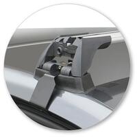 Prorack Black 2 Bar Aero Flush Bar kit to suit Audi Q2 5dr SUV (2016 - Current)