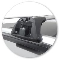 Prorack Black 2 Bar Aero Flush Bar kit to suit Haval H6 5dr SUV (2017 - Current)