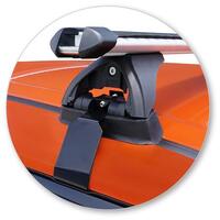 Prorack Silver 2 Bar Heavy Duty Through Bar kit to suit Suzuki Ignis 5dr Hatch (2017 - Current)