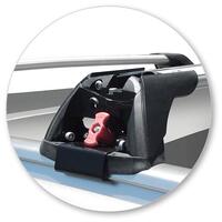 Prorack Silver 2 Bar Aero Flush Bar kit to suit Renault Koleos 5dr SUV (9/2016 - Current)