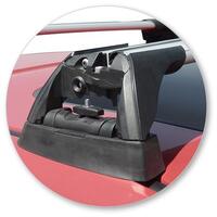 Prorack Silver 2 Bar Aero Flush Bar kit to suit Subaru Impreza 5dr Hatch (2017 - Current)