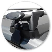 Prorack Silver 2 Bar Aero Through Bar kit to suit Holden Astra 5dr Hatch (2017 - 2020)