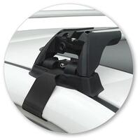 Prorack Silver 2 Bar Aero Flush Bar kit to suit Subaru Impreza 4dr Sedan (2/2017 - Current)