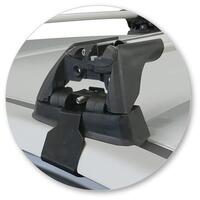 Prorack Silver 2 Bar Aero Flush Bar kit to suit Kia Picanto 5dr Hatch (2017 - Current)