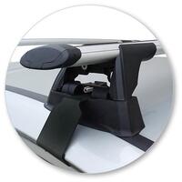 Prorack Black 2 Bar Aero Through Bar kit to suit MG 6 Plus 5dr Hatch (2017 - Current)