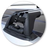 Prorack Silver 2 Bar Aero Flush Bar kit to suit Toyota Highlander GXL/Limited 5dr SUV (2014 - 5/2021)