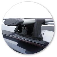 Prorack Black 2 Bar Aero Through Bar kit to suit Isuzu D-Max LS-T Crew Cab 4dr Ute (2012 - 8/2020)