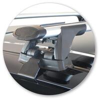 Prorack Silver 2 Bar Aero Through Bar kit to suit Suzuki Swift 5dr Hatch (2017 - Current)