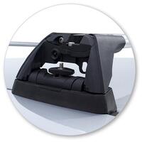 Prorack Black 2 Bar Aero Flush Bar kit to suit Isuzu D-Max LS-U/LS-M Crew Cab 4dr Ute (2012 - 9/2020)