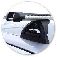 Prorack Silver 2 Bar Heavy Duty Through Bar kit to suit Isuzu D-Max LS-U/LS-M Crew Cab 4dr Ute (2012 - 9/2020)