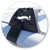 Prorack Black 2 Bar Aero Flush Bar kit to suit Hyundai i30 5dr Hatch (2017 - 9/2020)