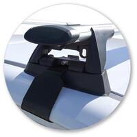 Prorack Black 2 Bar Aero Through Bar kit to suit Hyundai i30 5dr Hatch (2017 - 9/2020)